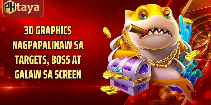 3D graphics nagpapalinaw sa targets, boss at galaw sa screen