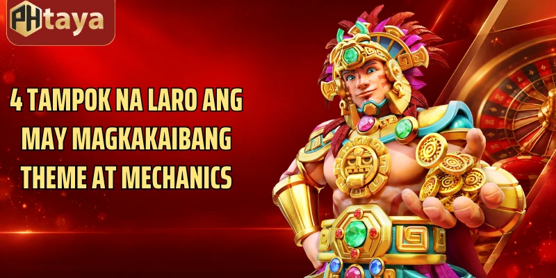 4 tampok na laro ang may magkakaibang theme at mechanics